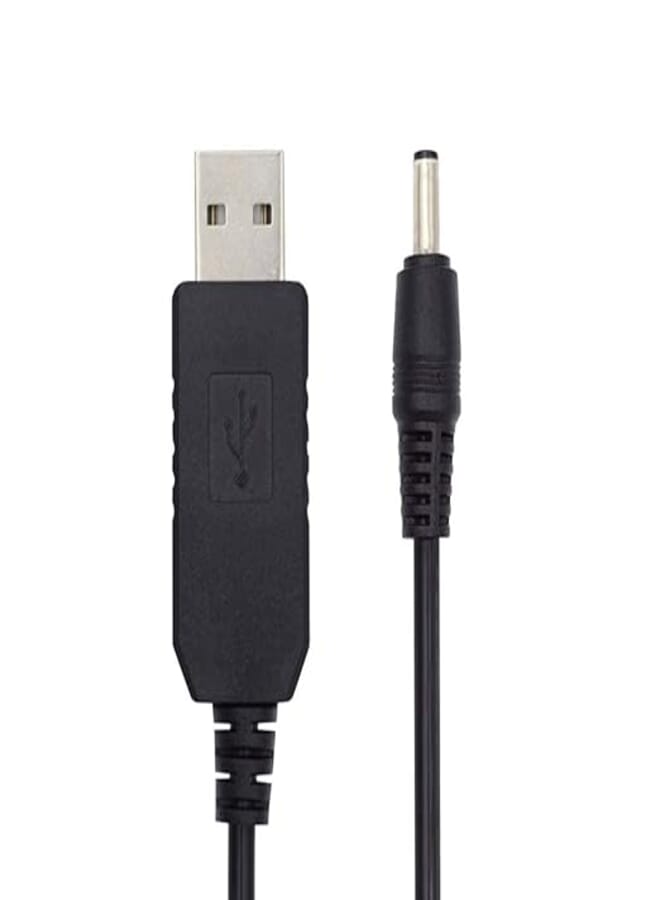 كابل سي سي 5 فولت USB 2.0 نوع A إلى 2.5 مم/2.1 مم DC 12 فولت رافع جهد موصل طاقة كابل 100 سم